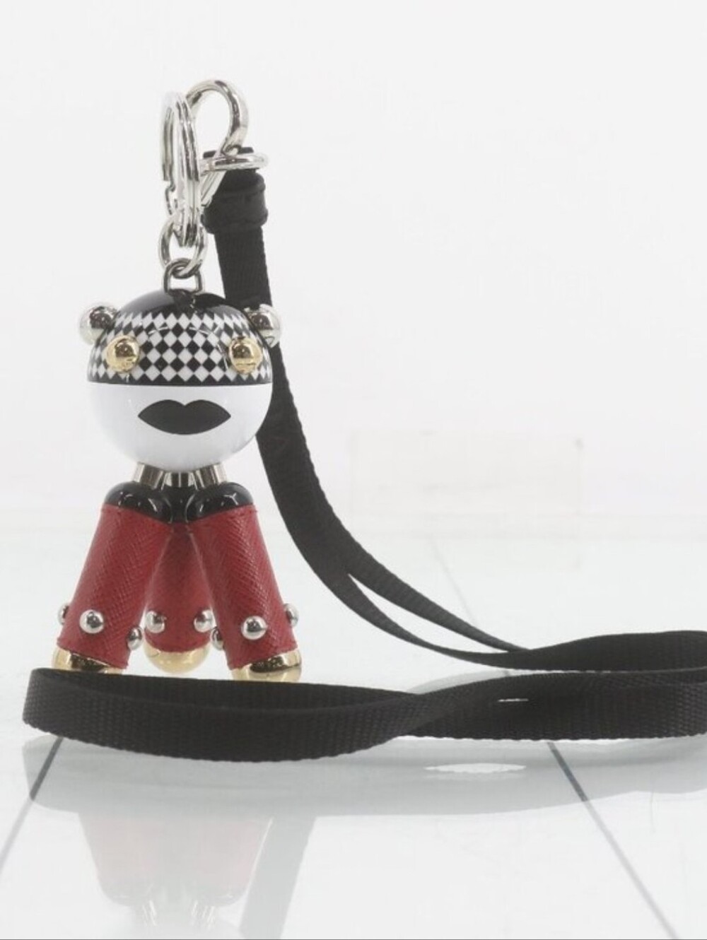 PRADA Pradamalia Disco Robot Bag Charm / Key Charm